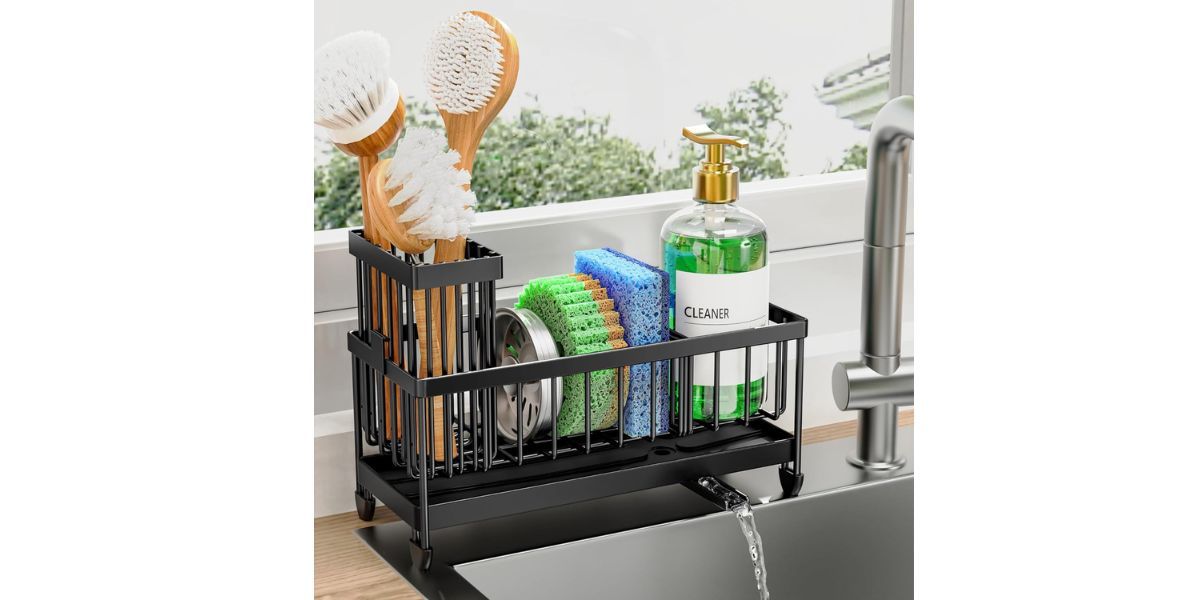 Cisily Sponge Holder for Kitchen Sink