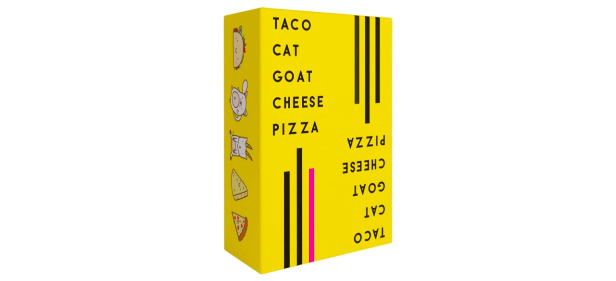 Taco Cat Goat Cheese Pizza card game