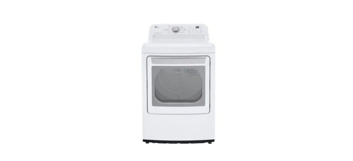 7.0 cu. ft. 120-Volt White Gas Vented Dryer with AUTODRY Drying System