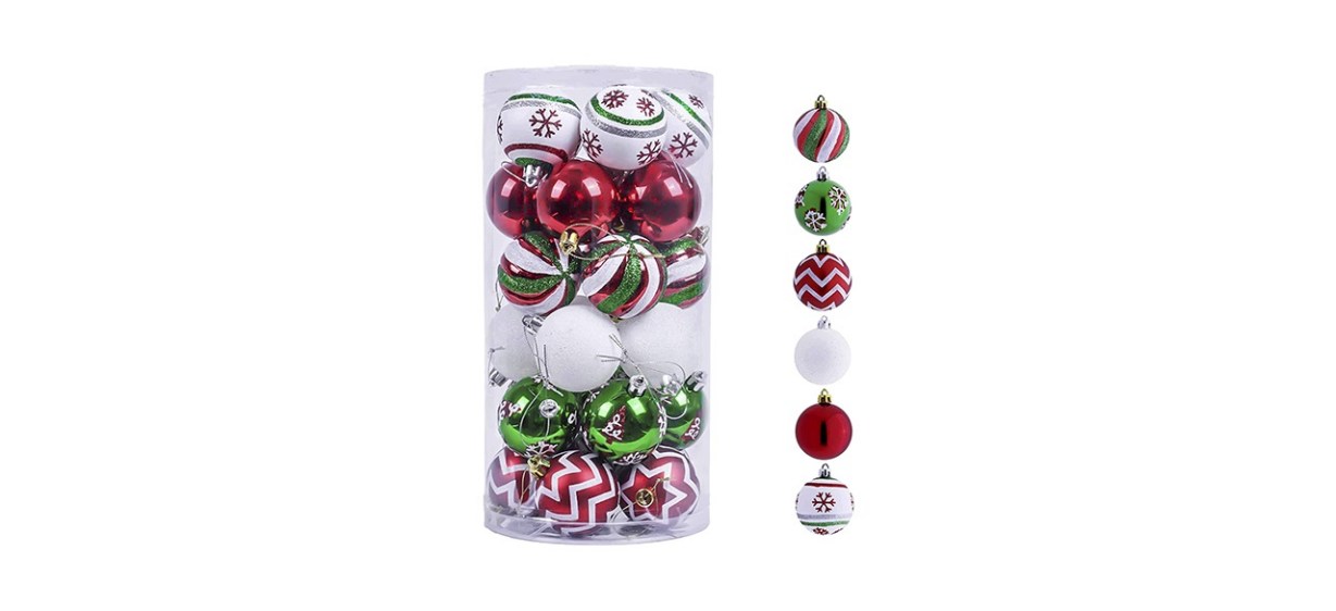 Valery Madelyn Store Classic Collection Splendor Christmas Ball Ornaments