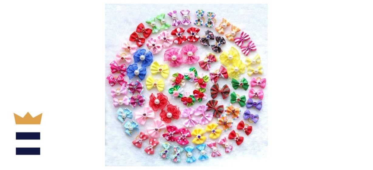 YagoPet Bows or Topknot Mix