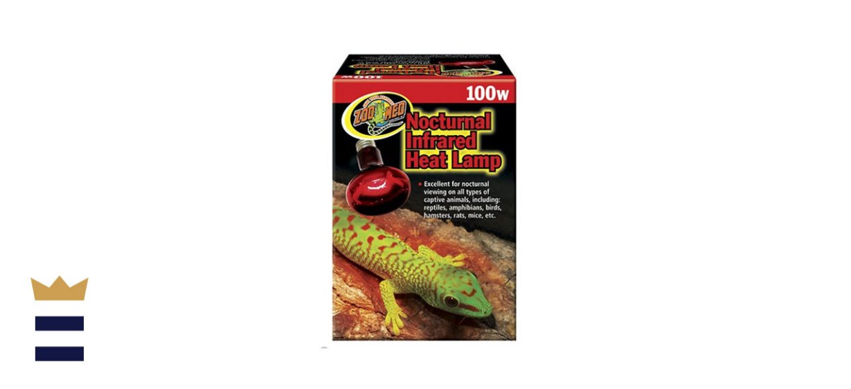 Zoo Med Nocturnal Infrared Reptile Heat Lamp
