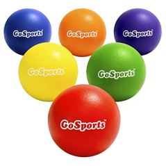 GoSports Elephant Skin Dodgeball Set with Mesh Carry Bag