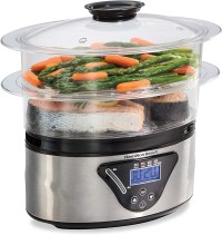 Hamilton Beach Digital Food Steamer, 5.5-Quart