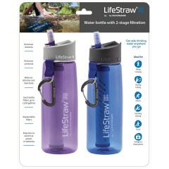 LifeStraw Go Water Filter Bottle with 2-Stage Filtration