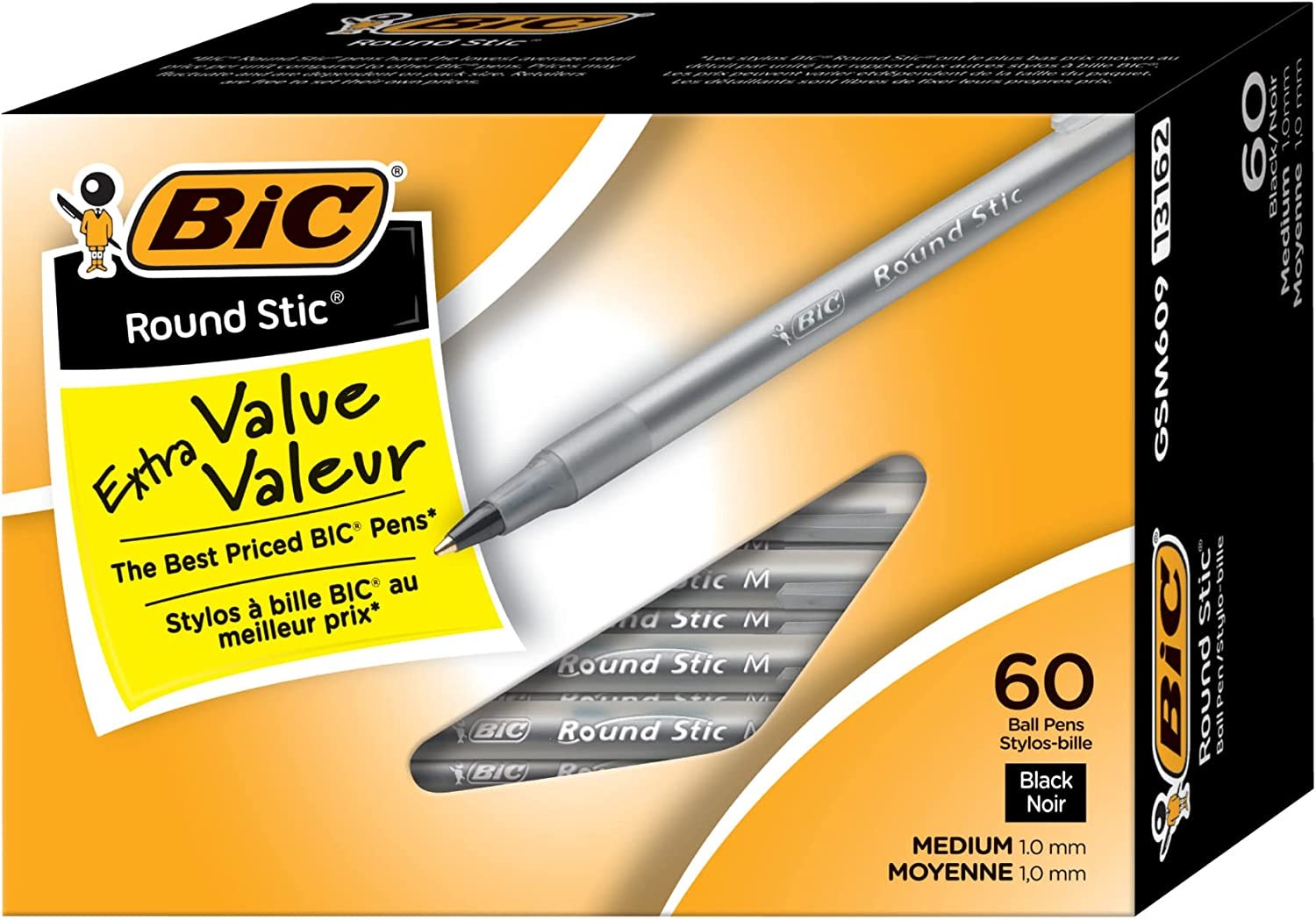 BIC Round Stic Xtra Life Ball Pen