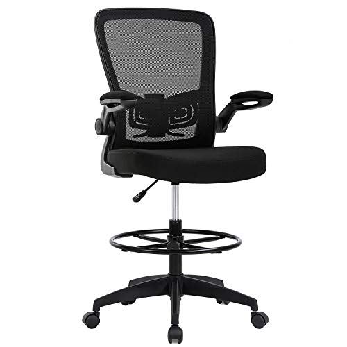 BestOffice Tall Drafting Chair with Massager