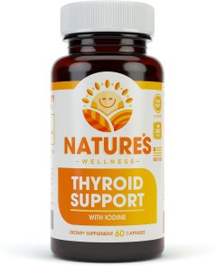 Nature's Wellness Thyroid Support Complex with Iodine