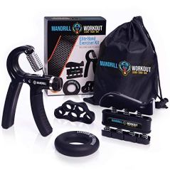 Mandrill Hand Grip Strengthener 4-Pack