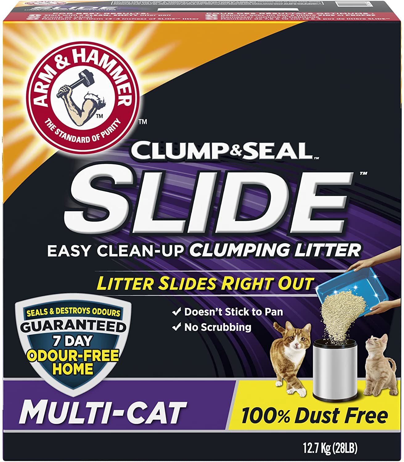 Arm &amp; Hammer Clump &amp; Seal Platinum Cat Litter