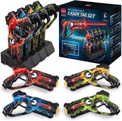 Best Choice Products Set of 4 Laser Tag Blasters