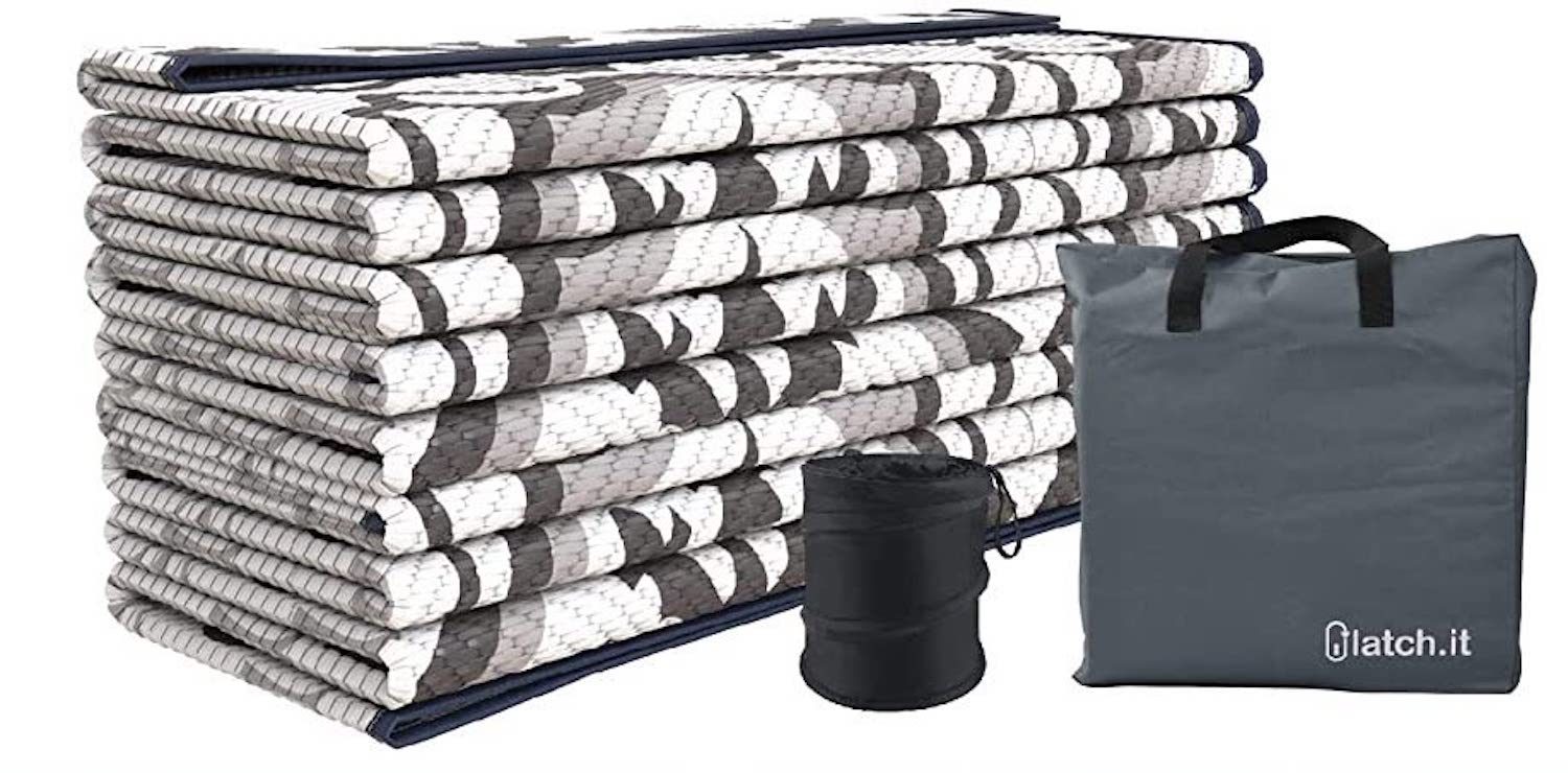 LATCH.IT RV Outdoor Rug 9x12