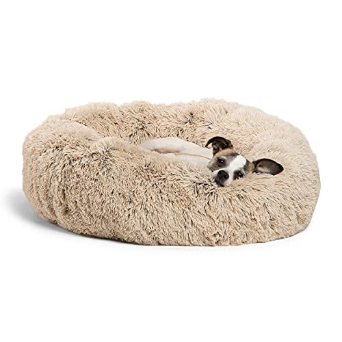 Best Friends by Sheri Shag Faux Fur Donut Cuddler