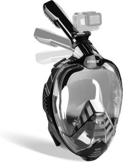 Zipoute Full-Face Snorkel Mask