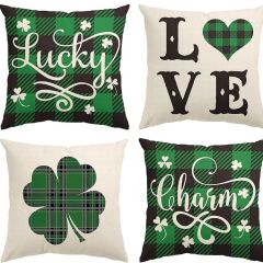 Glaring St. Patricks Day Decoration Pillow Covers