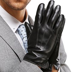 Harrms Touchscreen Nappa Genuine Leather Gloves