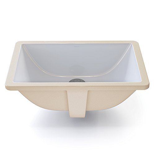 DECOLAV Classically Refined Rectangular Undermount Bathroom Sink