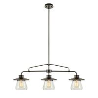 Globe Electric 3-Light Vintage Pendant