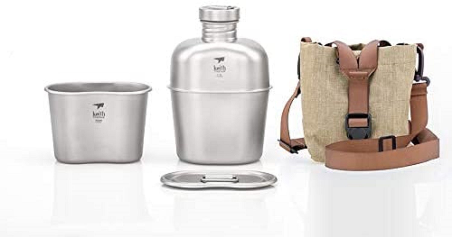 KEITH TITANIUM Ti3060 Canteen Mess Kit