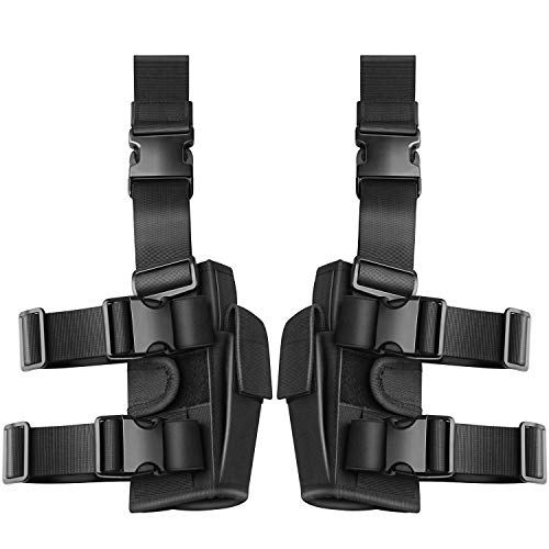 aokur Left Hand &amp; Right Hand Adjustable Universal Waterproof Pistol/Gun Drop Puttee Leg Thigh Holster
