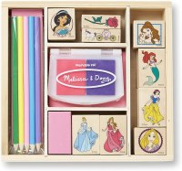 Melissa & Doug Disney Princesses Wooden Stamp Set