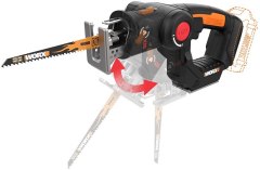 Positec Worx WX550L Axis 2-in-1 Reciprocating Saw and Jigsaw