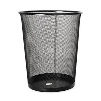 Rolodex Mesh Round Wastebasket
