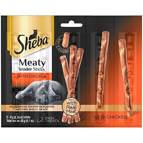 Sheba Treats Meaty Tender Sticks Cat Treats