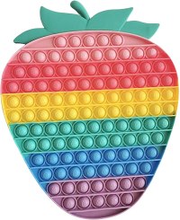 Whimsical Factor Store Giant Strawberry Fidget Pop Toy
