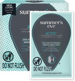 Summer's Eve Active Daily Performance Feminine Wipes