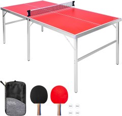 GoSports Indoor/Outdoor Portable Table Tennis Game Set