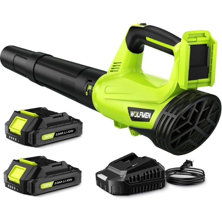 Wolfmen Electric Cordless Leaf Blower